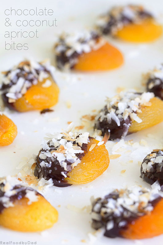 Chocolate-dipped Apricots | Real Food by Dad