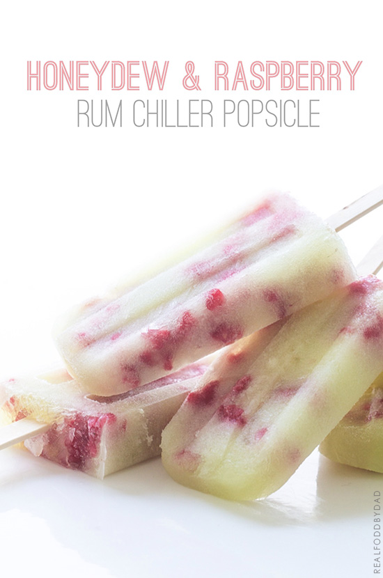 Honeydew Rum Chiller Popsicle by Real Food by Dad
