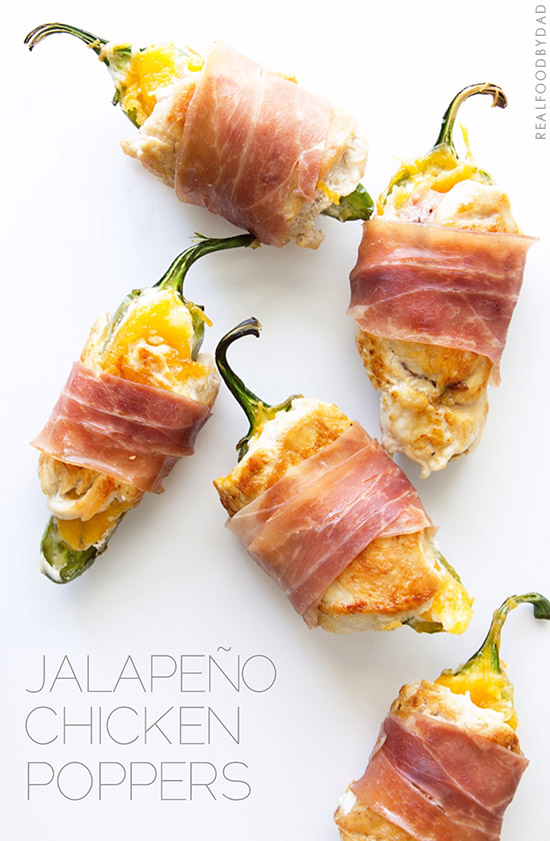 Jalapeno Chicken Poppers via Real Food by Dad