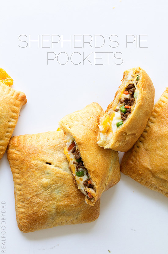 Shepherds Pie Pocket from Real Food by Dad