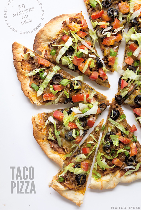 Taco Pizza by Real Food by Dad