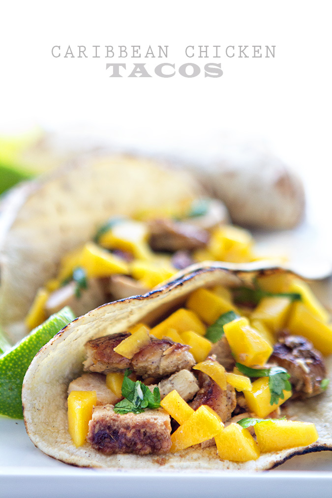 Caribbean Chicken Tacos 2