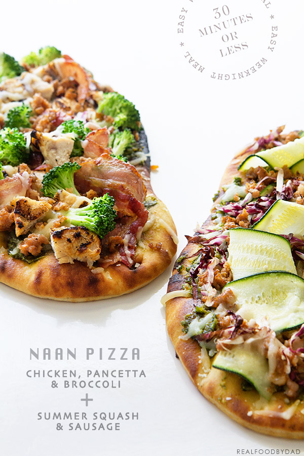 Naan Pizza by Real Food by Dad