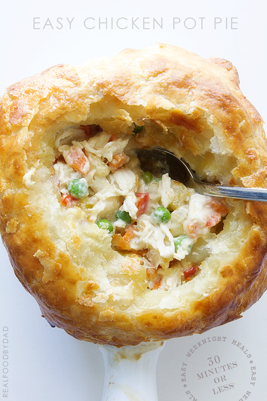Easy Chicken Pot Pie by Real Food by Dad