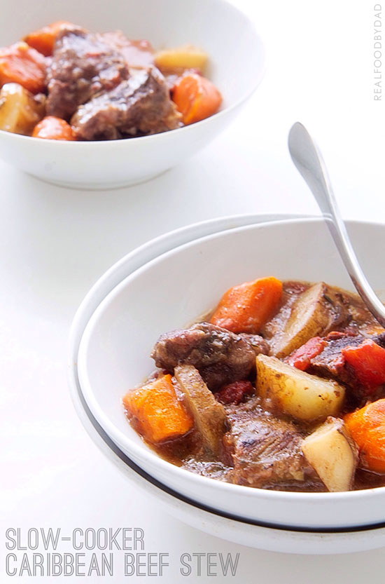 SLOW COOKER BEEF STEW WITH REAL FOOD BY DAD
