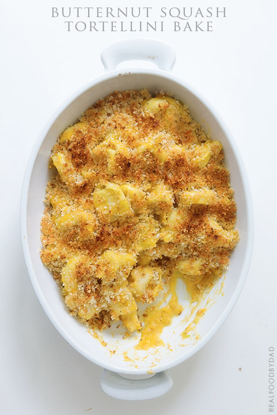 Butternut Squash Tortellini Bake by Real Food by Dad