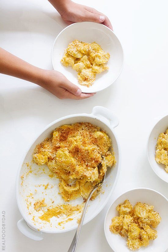 Butternut Squash Tortellini Bake via Real Food by Dad