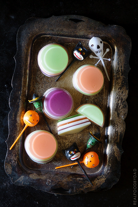 Halloween Vodka Jello Shots with Real Food by Dad