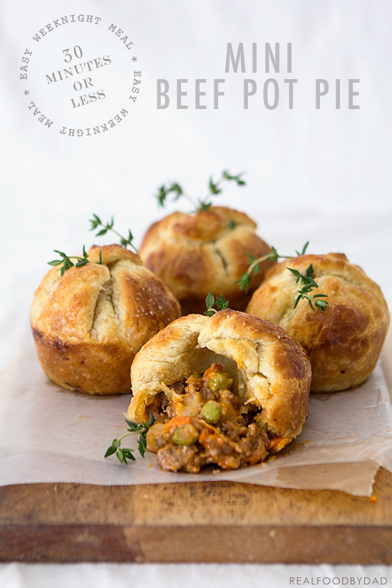 Mini Beef Pot Pie by Real Food by Dad