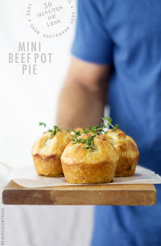 Mini Beef Pot Pie from Real Food by Dad