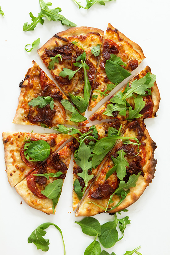 BLT Pizza via Real Food by Dad