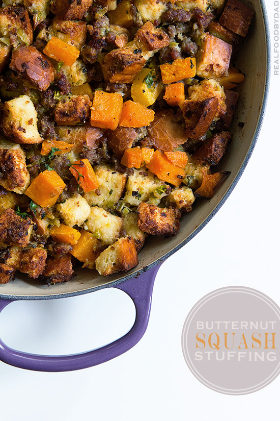 Butternut Squash Stuffing by Real Food by Dad