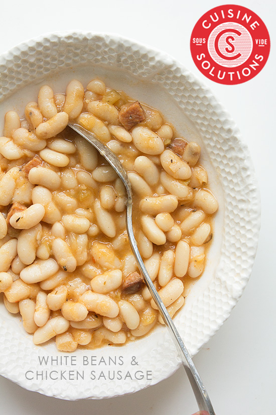 White Beans and Chicken Sausage via Real Food by Dad