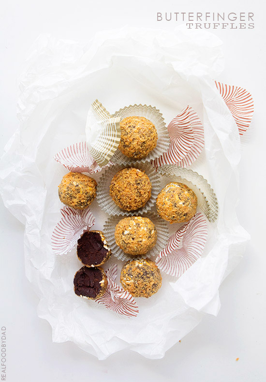 Butterfinger Truffles via Real Food by Dad copy