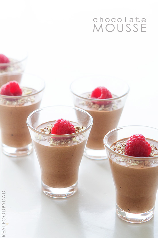Chocolate Mousse from Real Food by Dad