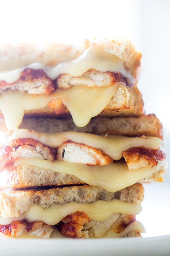 Buffalo Wing Melt via Real Food by Dad