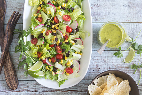 Tex Mex Salad via Real Food by Dad