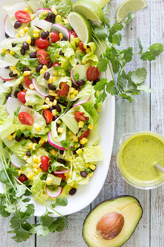 Tex Mex Salad with Real Food by Dad