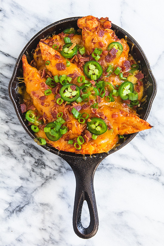 Texas Chicken Nachos via Real Food by Dad