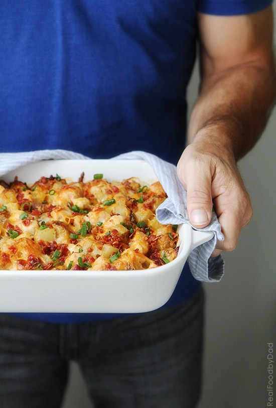 Buffalo Chicken & Potato Casserole - Real Food by Dad