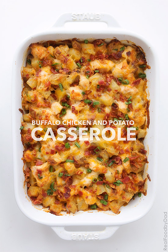 Buffalo Chicken & Potato Casserole _ Real Food by Dad