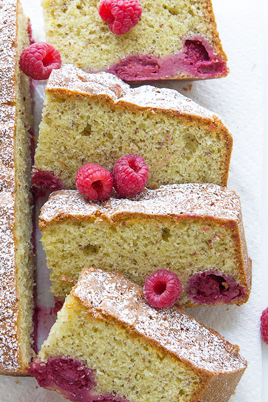 Raspberry and Almond Olive Oil Cake _ Real Food by Dad