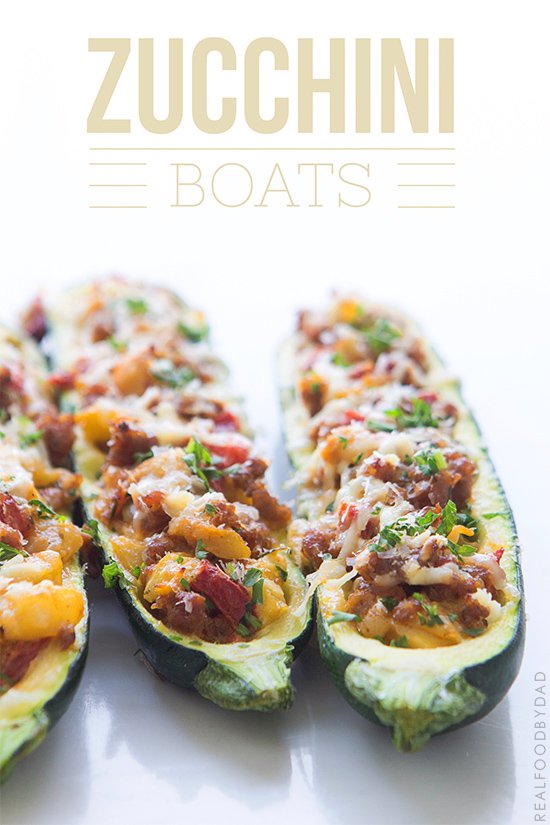 Zuchinni Boats _ Real Food by Dad