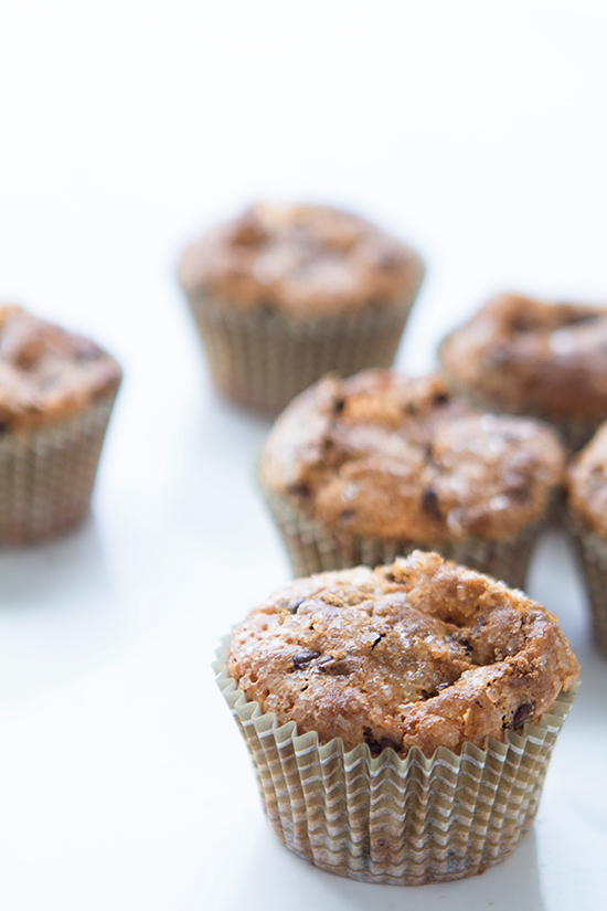 Chocolate Chip Banana Muffins with Real Food by Dad