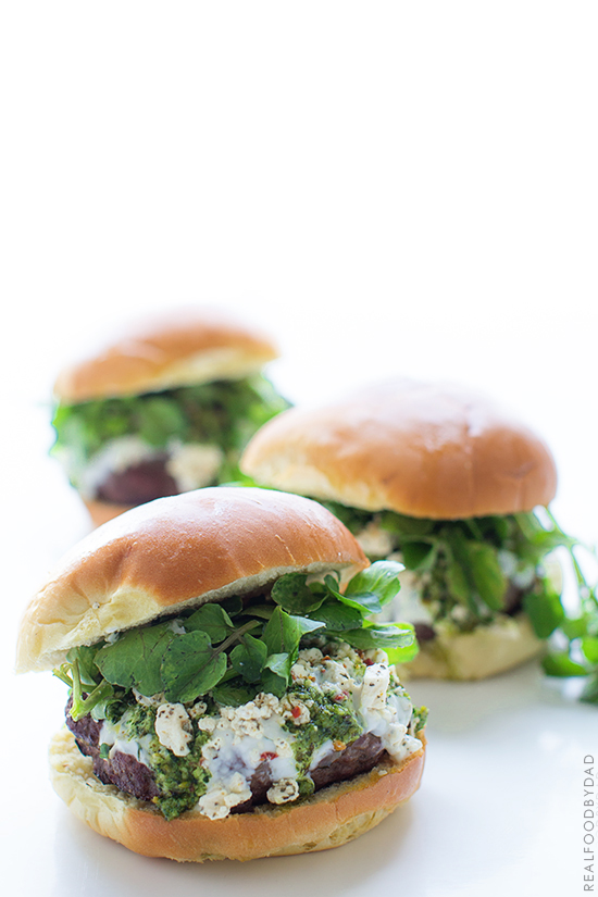 Mediterranean Lamb Burger via Real Food by Dad copy