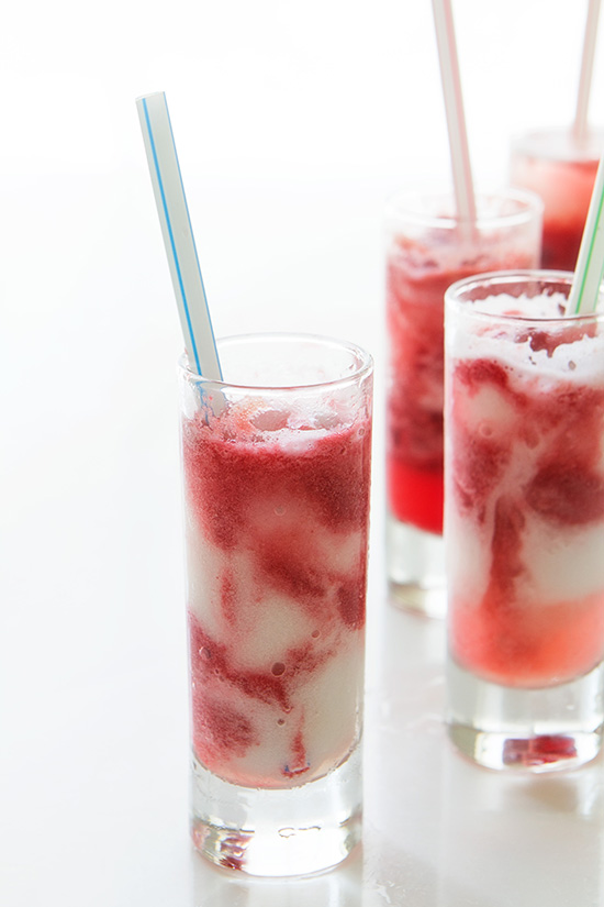 Sorbet Floats via Real Food by Dad