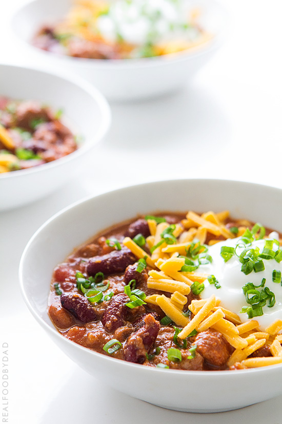 Easy Slow Cooker Chili Real Food by Dad