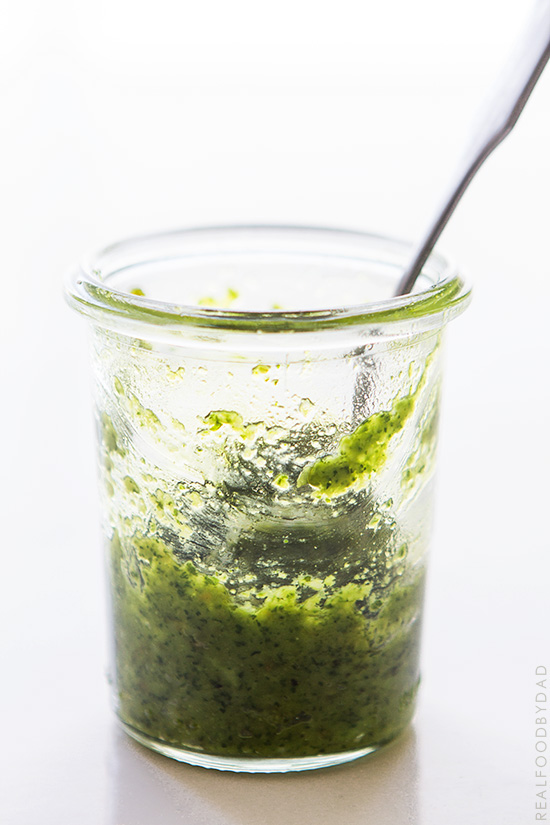 How to make pesto Real Food by Dad