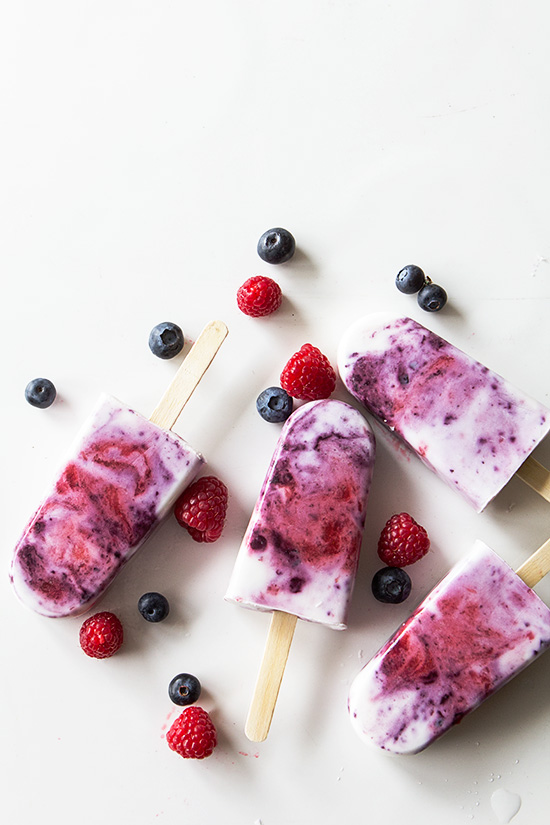 Mixed Berry Popsicles _ Real Food by Dad