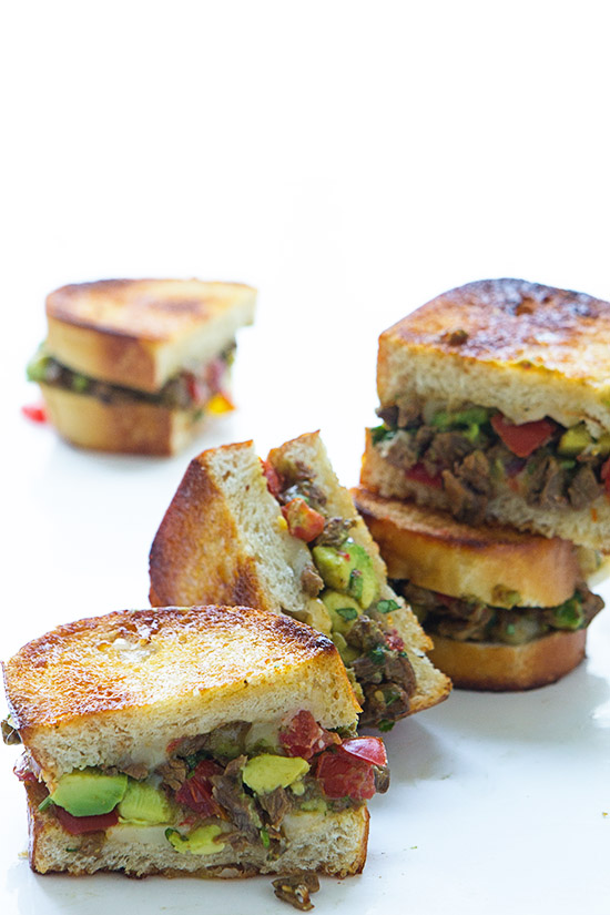 Carne Asada Melt via Real Food by Dad