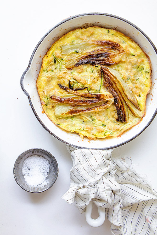 Chicken, Zucchini, Fennel Frittata _ Real Food by Dad