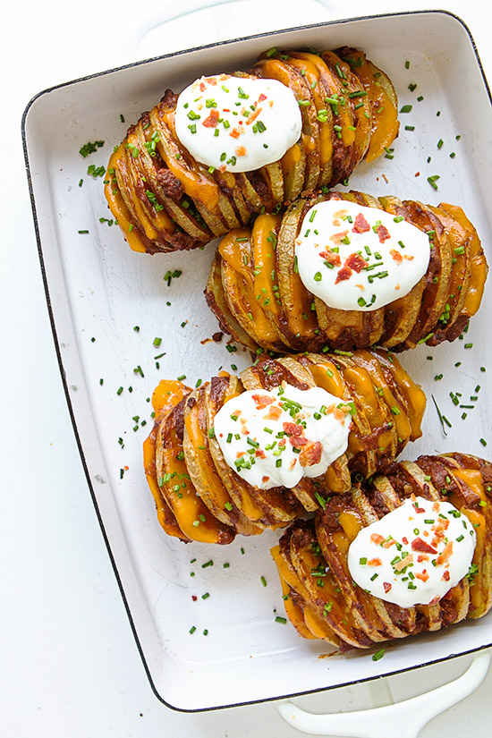 Chili Cheese Hasselback Potatoes _ Real Food by Dad