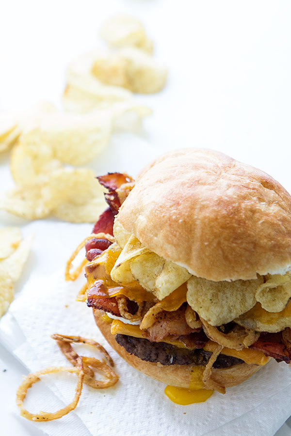The Brunch Crunch Burger via Real Food by Dad