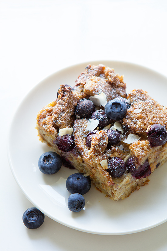 Blueberry Lemon French Toast Casserole - Real Food by Dad