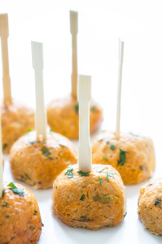 Buffalo Chicken Meatballs | Real Food by Dad