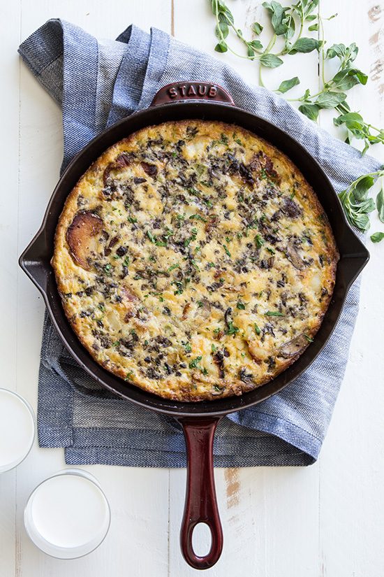 Sausage and Pepper Frittata via Real Food by Dad