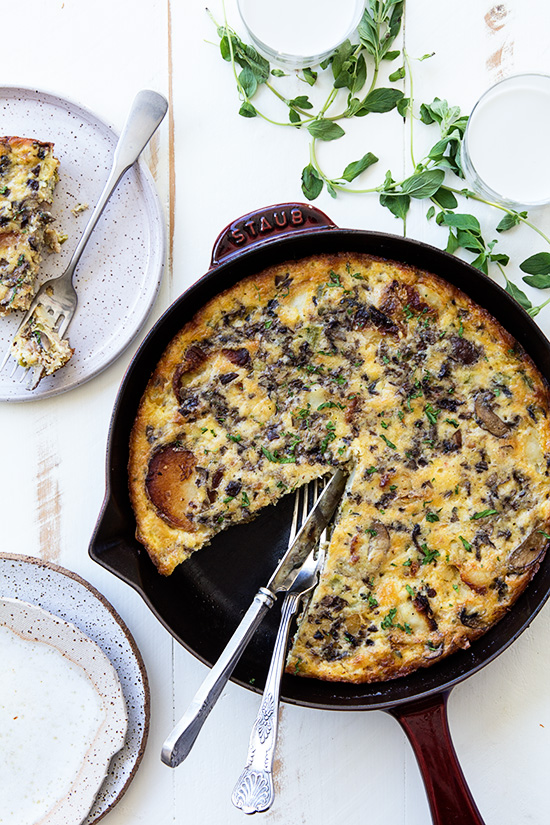 Sausage and Pepper Frittata with Real Food by Dad