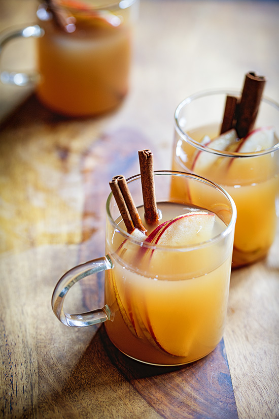 Hot Apple Cider with Buttered Rum via Real Food by Dad