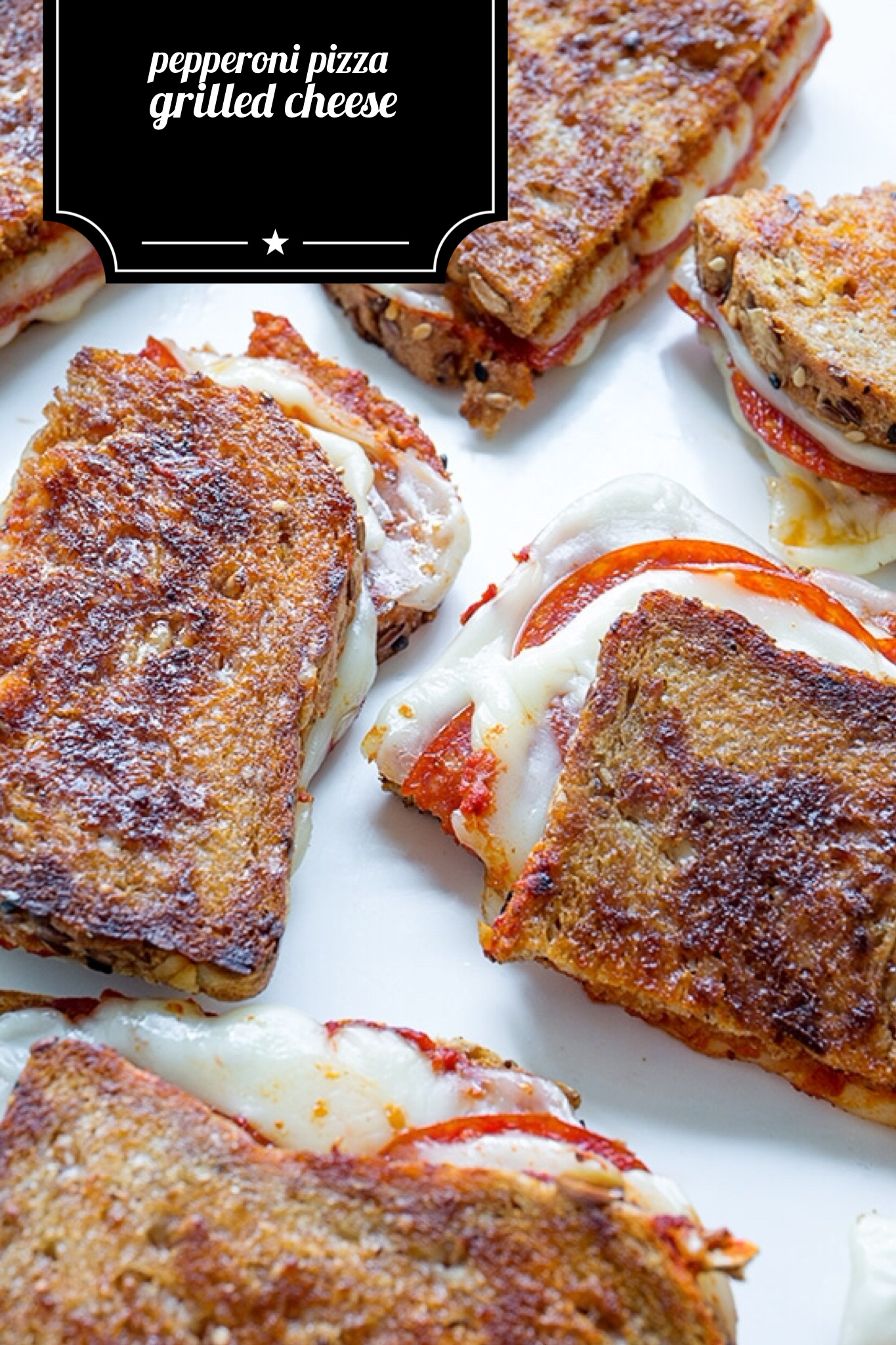 Pepperoni Grilled Cheese | Real Food by Da