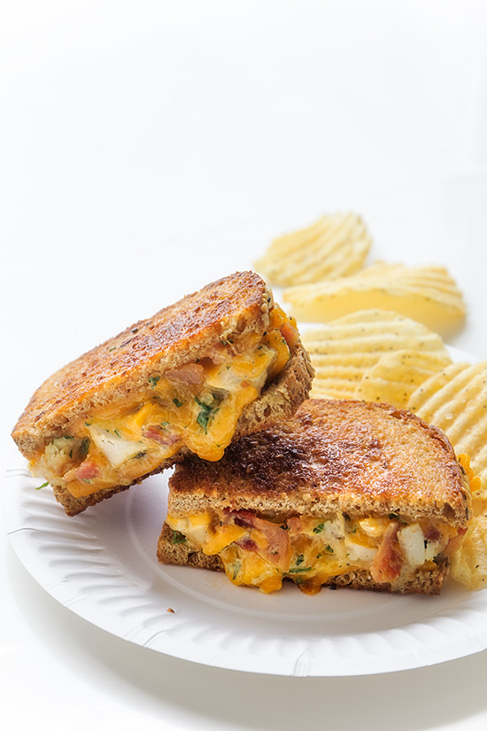Cheddar Ranch Chicken and Bacon Melt from Real Food by Dad