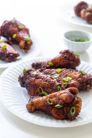 Bourbon Molasses Wings - Real Food by Dad
