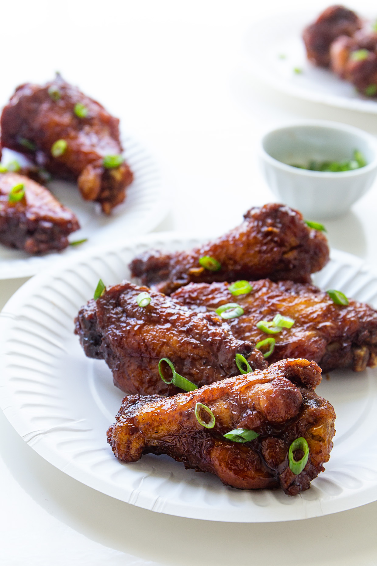 Bourbon Molasses Wings via Real Food by Dad