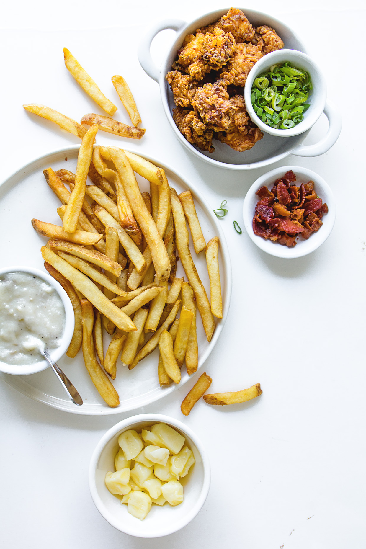 Fried Chicken Poutine | Ingredients | Real Food by Dad