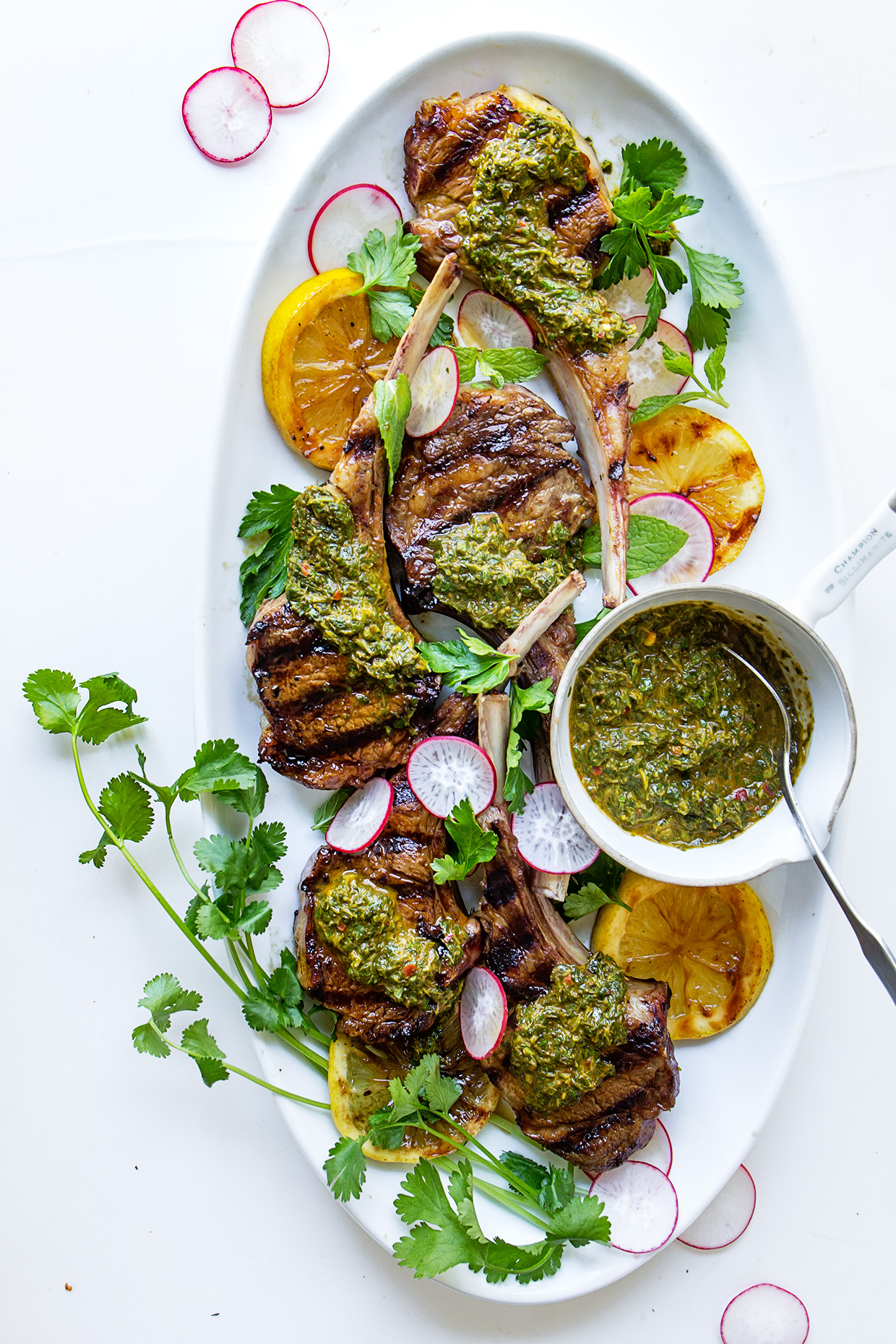 Grilled Lamb Chops via Real Food by Dad