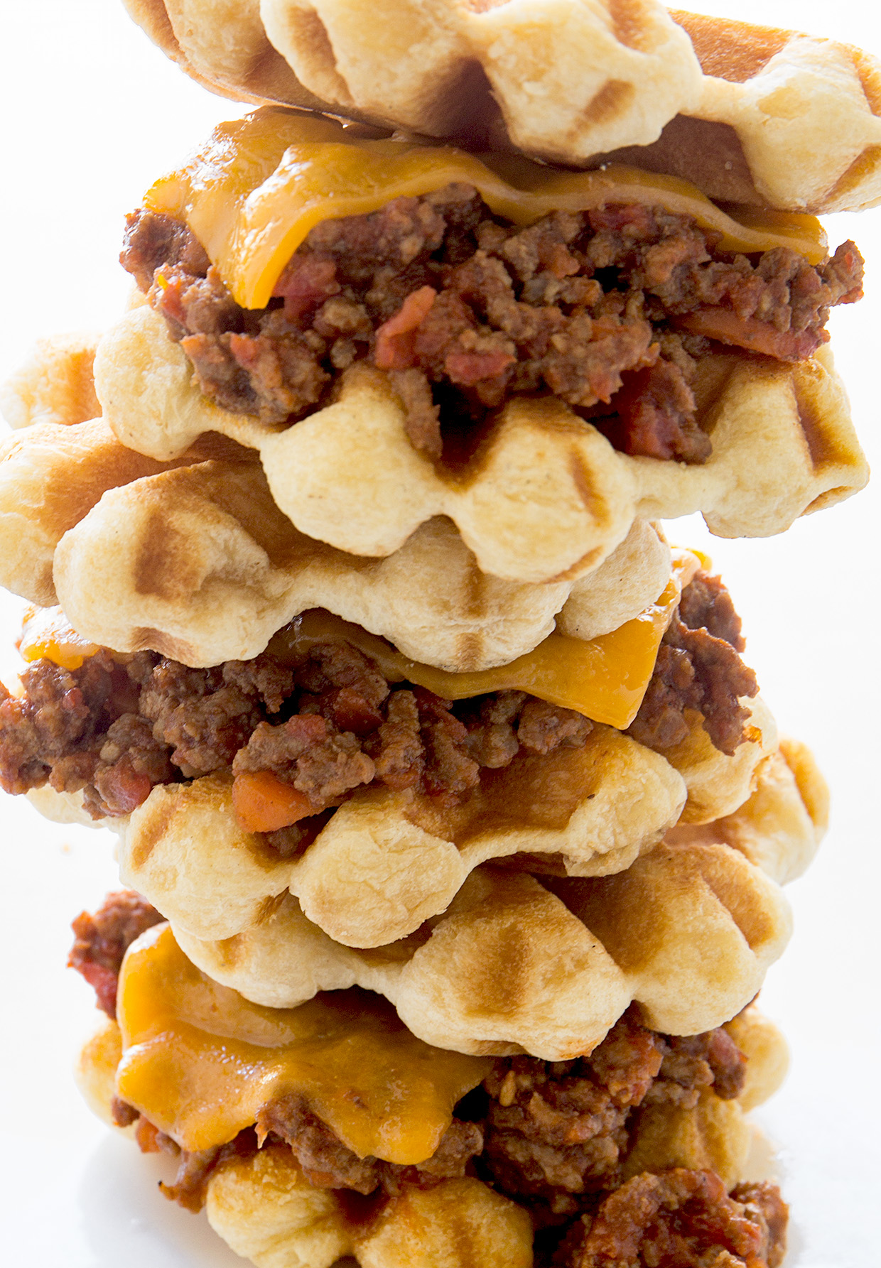 Waffled Sloppy Joe Sliders | Real Food by Dad