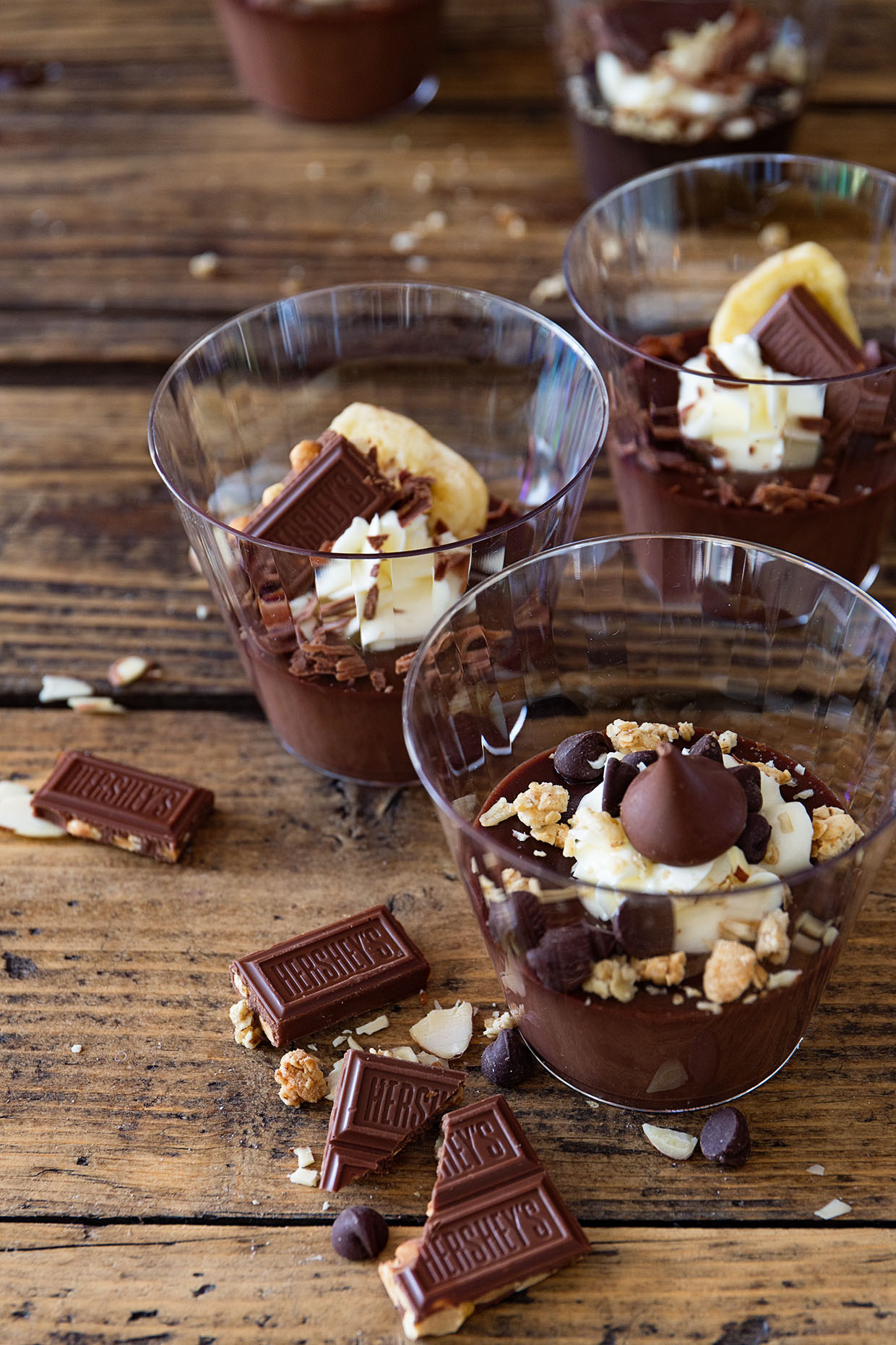 Chocolate Crunch and Elvis Pudding Cups | Real Food by Dad